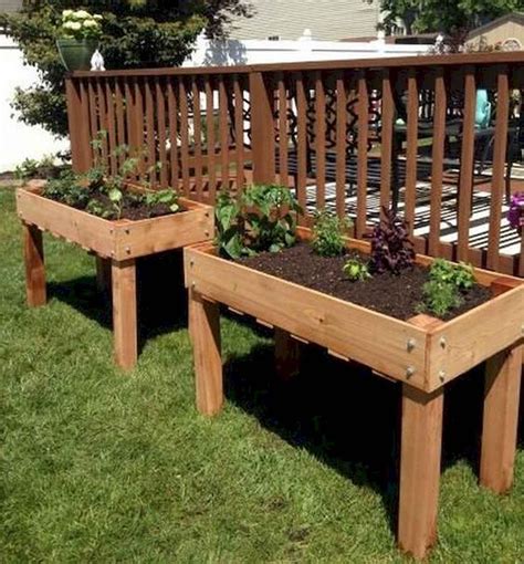 inexpensive raised planter boxes